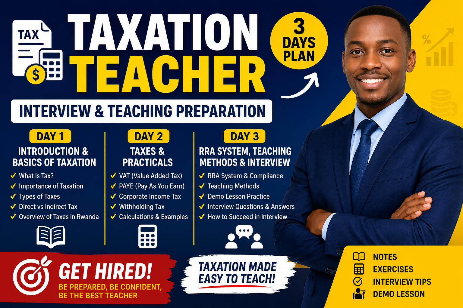 Taxation Teacher Training Course